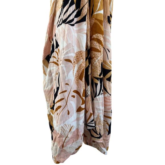 NWT Volcom Vintage Printed Maxi Dress XXL Beach Boho Vacation Resort Casual - Picture 8 of 16